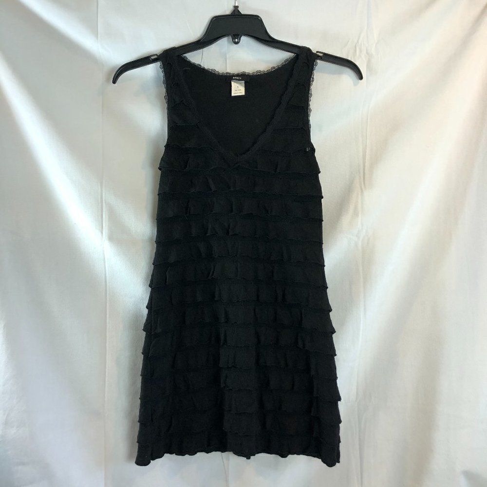 Enti Black sleeveless lace Dress Women's Size S